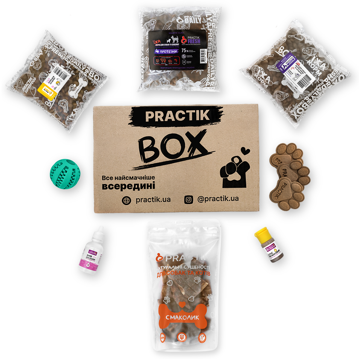Practik Box для цуценят - купити онлайн від українського виробника Practik - купити онлайн від українського виробника Practik, фото 1