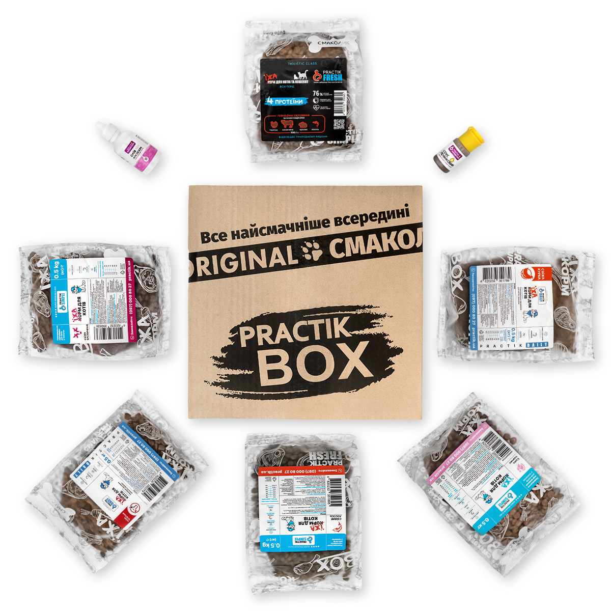 Practik Box для котів - купити онлайн від українського виробника Practik - купити онлайн від українського виробника Practik, фото 1
