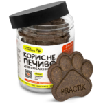 Корисне печиво для собак та котів «Інсекта-журавлина» - 3 шт - купити онлайн від українського виробника Practik, фото 1